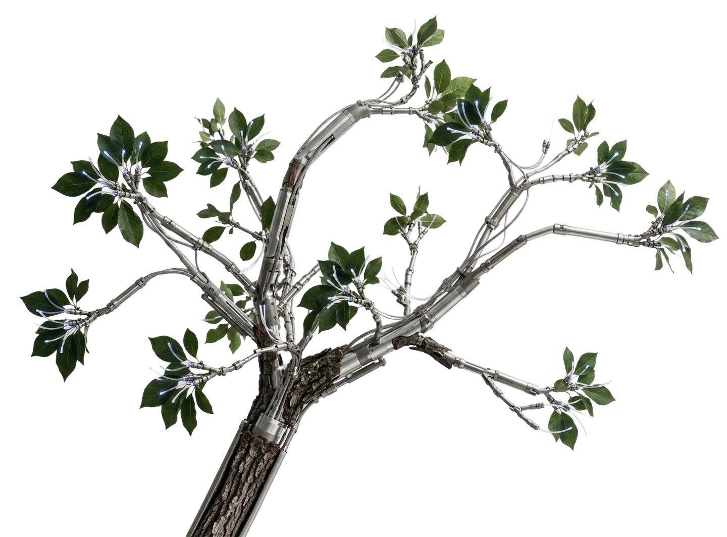 Mechanical botanical specimen